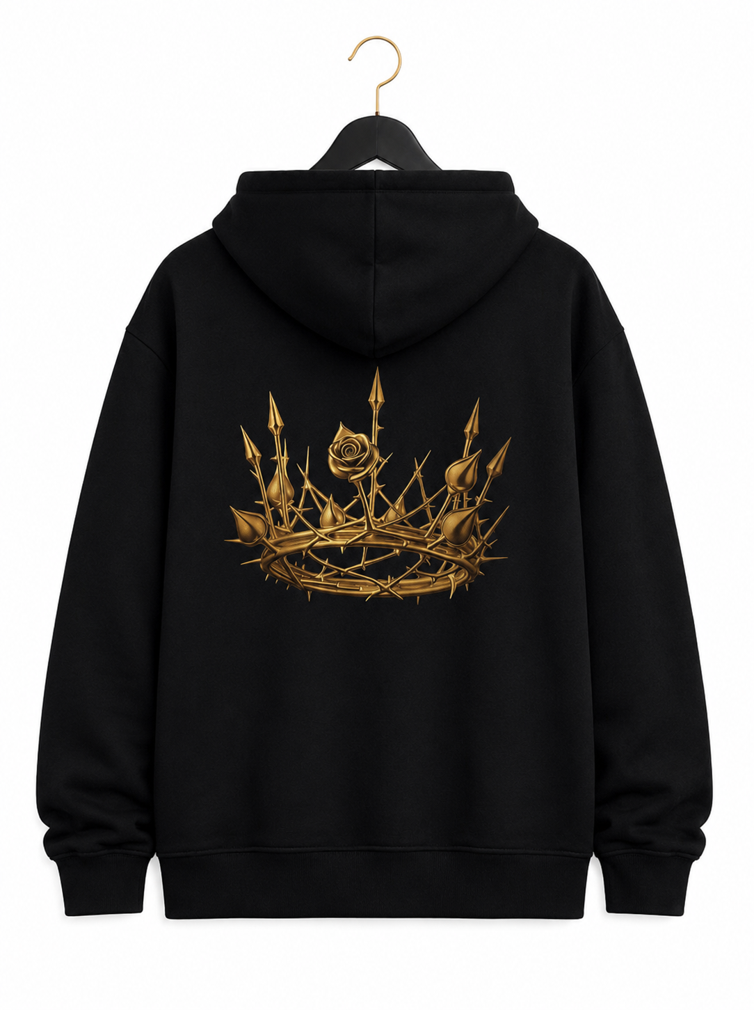 REIGNS Crown Black Hoodie