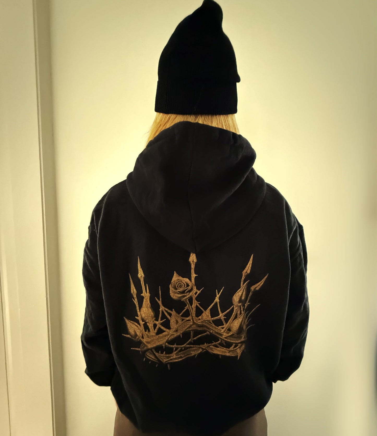 REIGNS Crown Black Hoodie
