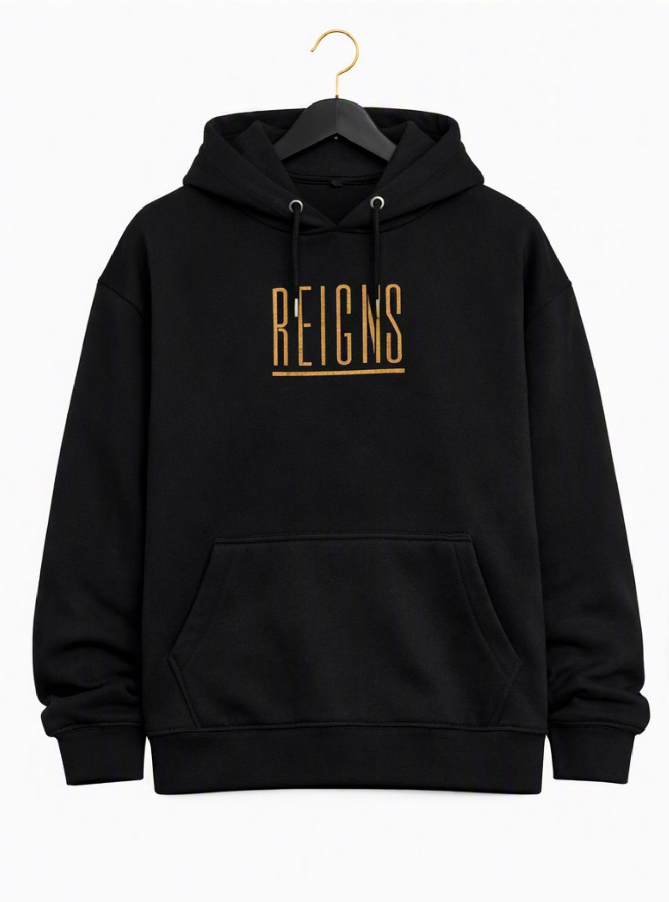 REIGNS Crown Black Hoodie